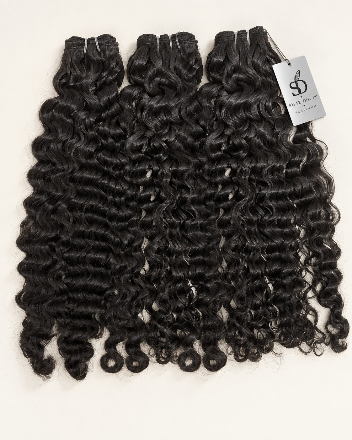 Shaz Did It Platinum Collection Raw Cambodian Deep Curl hair