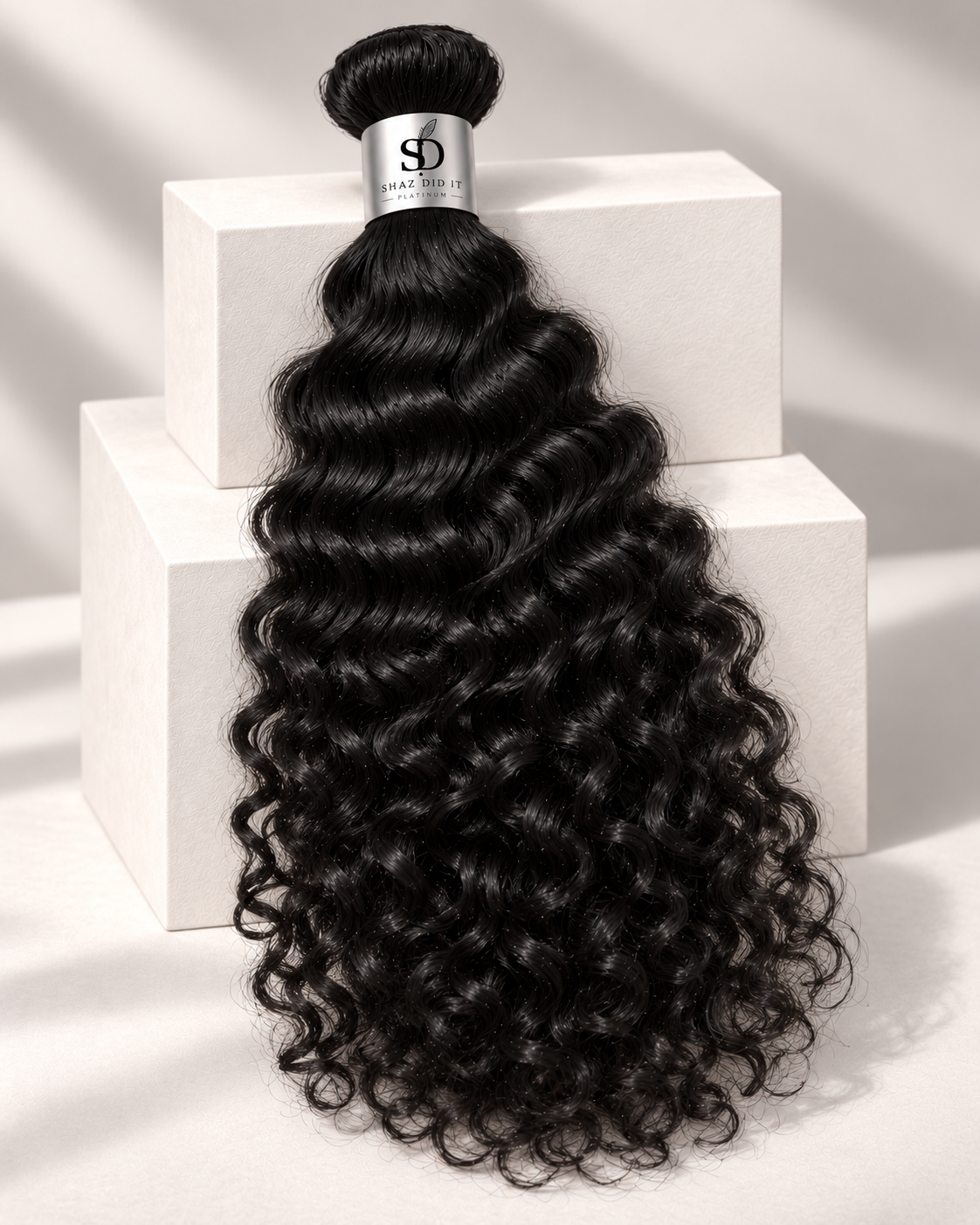 Shaz Did It Platinum Collection Raw Indian Curly hair